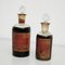 Bottiglie da farmacia antiche in vetro, inizio XX secolo, set di 2, Immagine 2