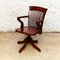 Wooden Swivel Chair, 1940s 11
