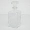 Antike französische Whiskey Glasflasche, 1950er 3