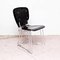 Mid-Century Metal and Wood Swiss Stackable Chair by Armin Wirth for Aluflex 6