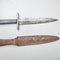 Couteau de Chasseur Antique avec Étui en Cuir, Début 20ème Siècle 4