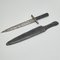 Couteau de Chasseur Antique avec Étui en Cuir, Début 20ème Siècle 2