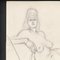 Brassai Woman Nude Pencil Drawing, 1944, Image 7