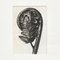 Black White Flower Photogravure by Karl Blossfeldt, 1942, Image 4