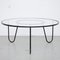 Mid-Century Black Metal and Glass Coffee Table by Mathieu Matégot, 1950s 4