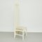 White Lacquered Chair by Charles Rennie Mackintosh for Lita, 1970s, Image 10