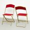 Antique French Folding Theater Chairs, 1960s, Set of 2 12