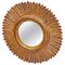 Mid-Century Modern Sunburst Wall Mirror, 1960, Image 1