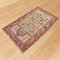 Antique Caucasian Hand-Knotted Wool Rug, Dagestan, 1880s 3