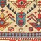 Antique Caucasian Hand-Knotted Wool Rug, Dagestan, 1880s 12