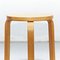 Mid-Century Wooden Stool by Alvar Aalto for Artek, 1960s 2