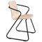 Cobra Wood and Metal Sculptural Chairs by Adolfo Abejon, Set of 8 1