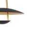 Satellite 40 Ceiling Lamp in Black Brass by Johan Carpner for Konsthantverk 6