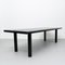 Solid Ash Wood & Black Lacquered Dining Table by Le Corbusier for Dada Est., Image 2