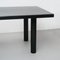 Solid Ash Wood & Black Lacquered Dining Table by Le Corbusier for Dada Est. 10