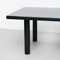 Solid Ash Wood & Black Lacquered Dining Table by Le Corbusier for Dada Est., Image 9