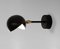 Mid-Century Modern Black Eye Sconce by Serge Mouille 2