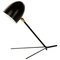 Mid-Century Modern Black Cocotte Table Lamp by Serge Mouille 1