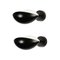 by Serge Mouille Mid-Century Modern Black Eye Wall Lamp , Set of 2, Image 1