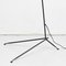 by Serge Mouille Mid-Century Modern Black One-Arm Standing Lamp for Indoor 12