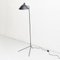 by Serge Mouille Mid-Century Modern Black One-Arm Standing Lamp for Indoor, Image 5