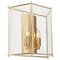 Large Glimminge Brushed Brass Wall Lamp from Konsthantverk 5