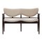 Model 48 Sofa or Bench in Wood and Leather by Finn Juhl 5