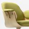 Ash Low Lounge Armchair with Pistachio Upholstery by Jaime Hayon 3