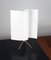 Lampada da scrivania B207 Mid-Century moderna bianca di Michel Buffet, Immagine 2