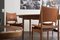Egyptian Chairs in Wood and Leather by Finn Juhl, Set of 8, Image 8