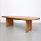 Mid-Century French Modern T20a Wood Dining Table by Pierre Chapo 3