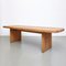 Mid-Century French Modern T20a Wood Dining Table by Pierre Chapo, Image 3