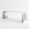 Rationalist Kate Stainless Steel Coffee Table by Adolfo Abejon, Image 2