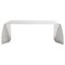 Rationalist Kate Stainless Steel Coffee Table by Adolfo Abejon, Image 1