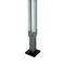 Small Mid-Century Modern Aluminium Signal Column Floor Lamp by Serge Mouille 4