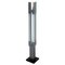 Kleine Mid-Century Modern Aluminium Signal Column Stehlampe von Serge Mouille 1