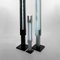Kleine Mid-Century Modern Aluminium Signal Column Stehlampe von Serge Mouille 5