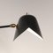 Mid-Century Modern Black Simple Agrafée Table Lamp by Serge Mouille, Image 3