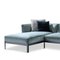 Cotone Sofa in Aluminum and Fabric by Ronan & Erwan Bourroullec for Cassina 3