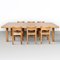 Tavolo da pranzo grande in legno di frassino massiccio di Le Corbusier per Dada Est., Immagine 2