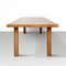 Large Solid Ash Dining Table by Le Corbusier for Dada Est., Image 3