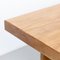 Large Solid Ash Dining Table by Le Corbusier for Dada Est., Image 8