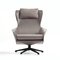 Cab Lounge Chair in Tubular Steel and Leather Upholstery by Mario Bellini for Cassina, Image 5