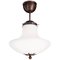 Stoby Oxide D30 Opal Glass Ceiling Lamp from Konsthantverk 5