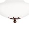 Stoby Oxide D30 Opal Glass Ceiling Lamp from Konsthantverk 2