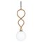 Eld Klot Ceiling Lamp by Lisa Hilland for Konsthantverk 1