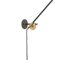 KH#1 Black Wall Lamp with Long Arm by Sabina Grubbeson for Konsthantverk 3