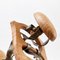 Calvet Hanger Metal Wood Jugendstil by Antoni Gaudi 7