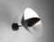 Black Saturn Wall Lamp by Serge Mouille 2