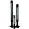 Black Signal Column Floor Lamp by Serge Mouille 1